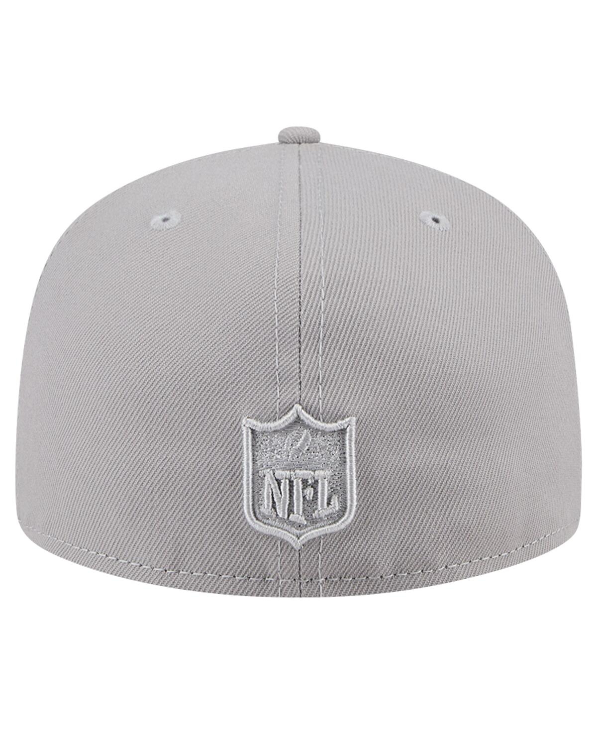 New Era Men'sNew York Jets Color Pack 59FIFTY Fitted Hat - Gray