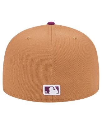 Men's Brown/Purple Boston Red Sox Two-Tone Color Pack 59FIFTY Fitted Hat