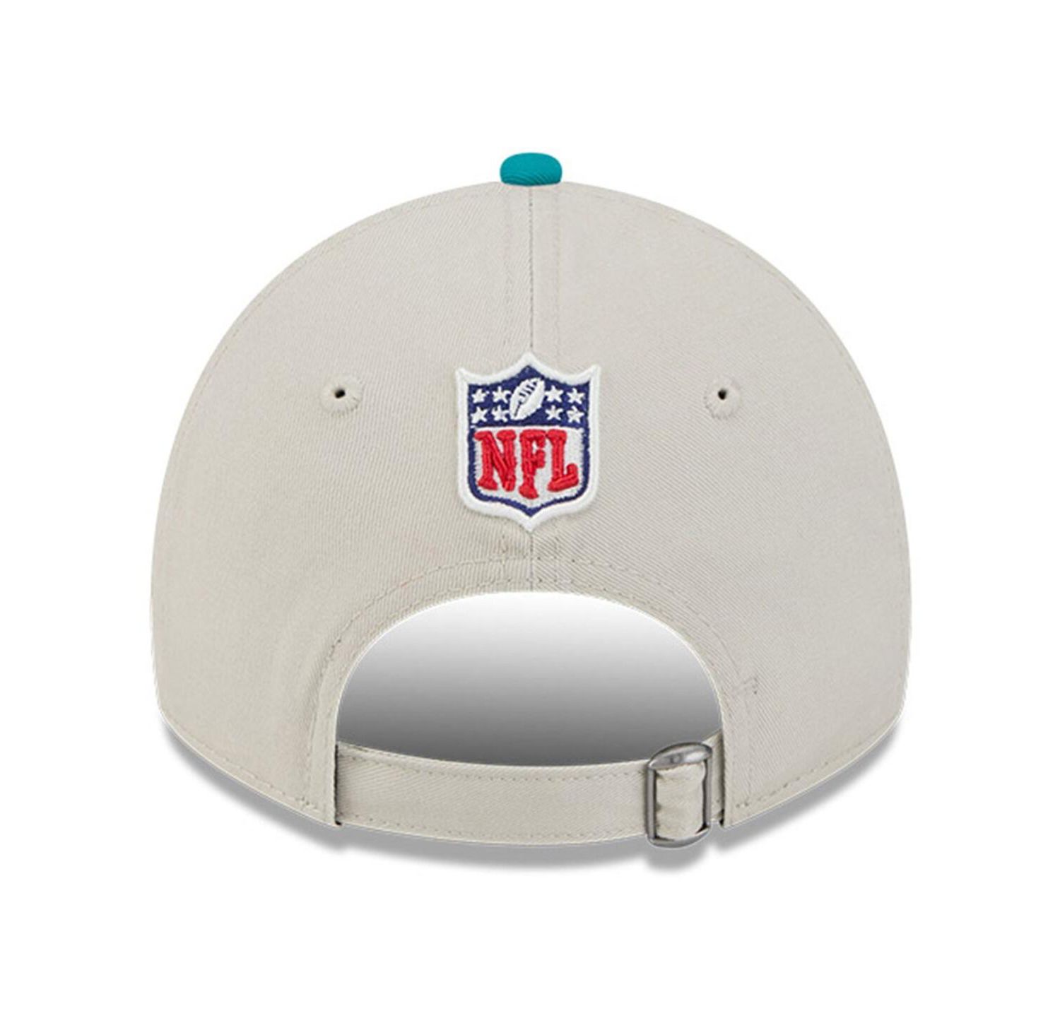 Men's Stone/Aqua Miami Dolphins 2024 Sideline Historic 9TWENTY Adjustable Hat