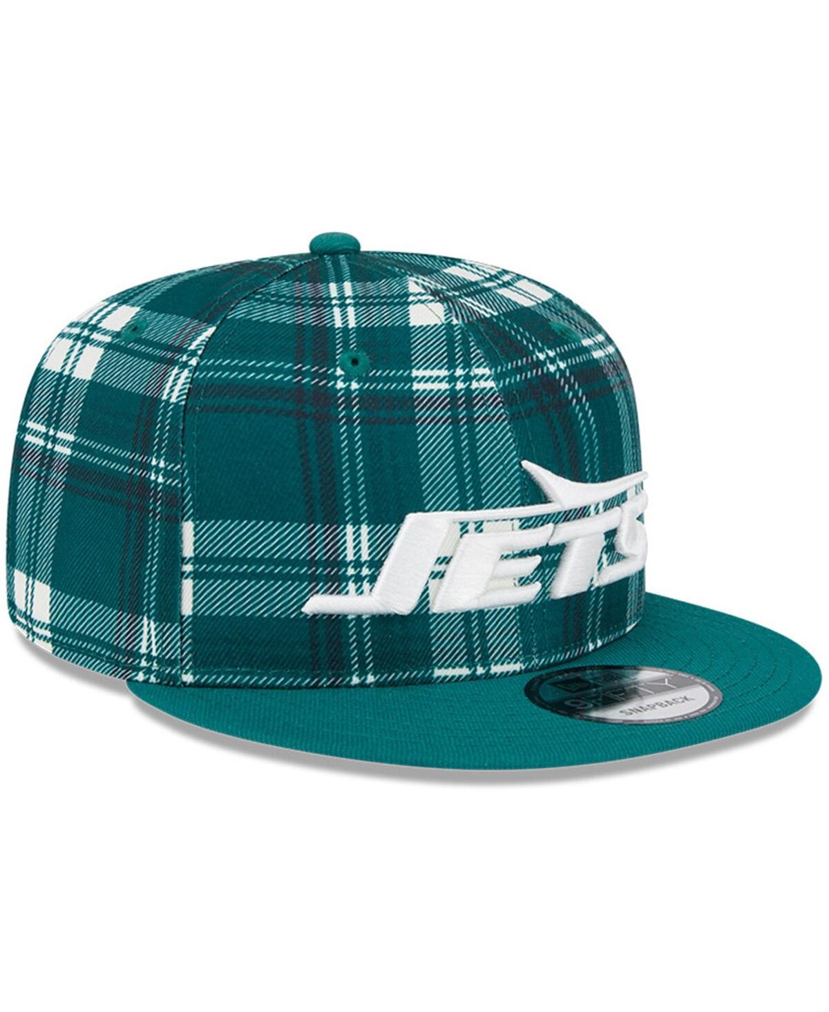 New Era Men's Green New York Jets 2024 Sideline Statement 9fifty Snapback Hat In Green