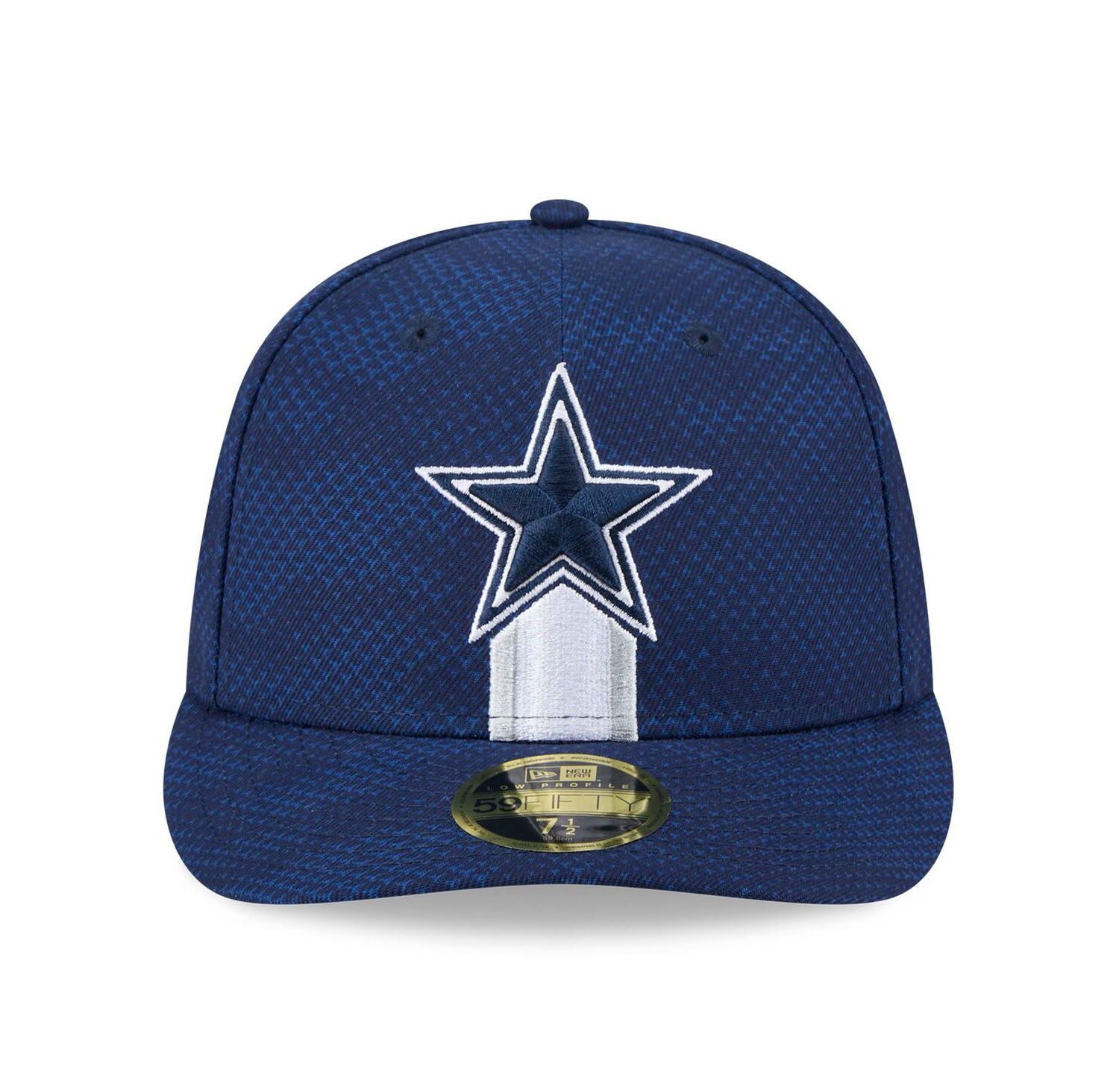 Men's Navy Dallas Cowboys 2024 Sideline Low Profile 59FIFTY Fitted Hat