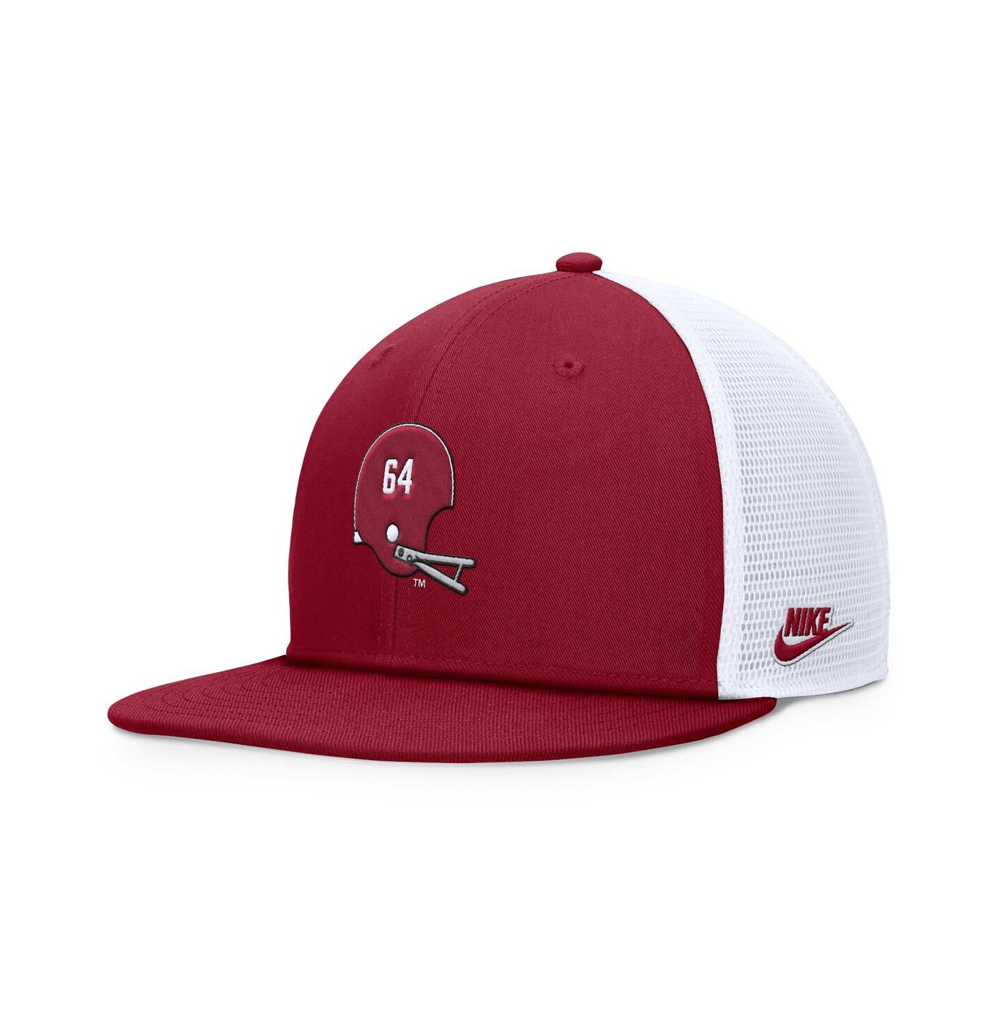 Мужская кепка Nike Crimson/White Alabama Crimson Tide Legacy Pro Snapback Hat — фото 1