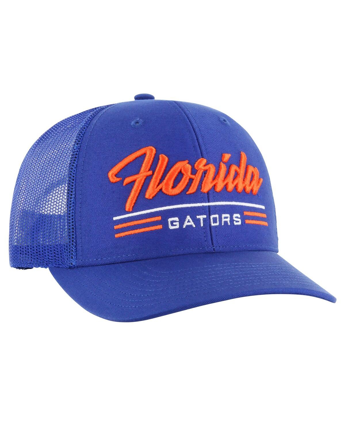 '47 Brand Men'sFlorida Gators Garner Trucker Adjustable Hat - Royal