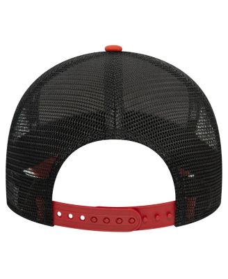 Men's Brown AC Milan 9FORTY A-Frame Trucker Adjustable Hat