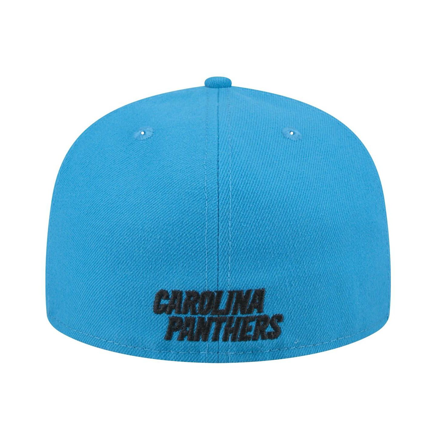 Мужская кепка New Era Blue Carolina Panthers Omaha 59FIFTY Fitted Hat — фото 3