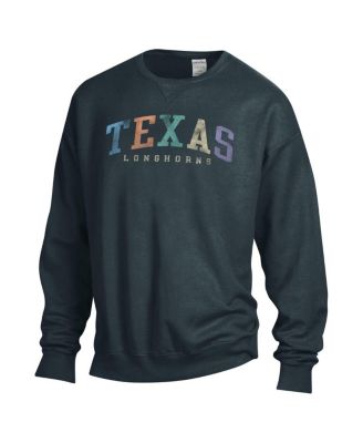 Men's and Women's Gray Texas Longhorns Oversized Pullover Sweatshirt