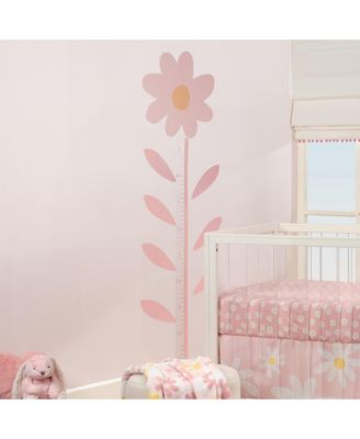 72 x 24 x 0.01 inches Daisy Dreams Flower Growth Chart Wall Decals/Stickers