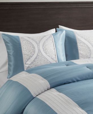 Lori Jacquard 6-Pc. Comforter Set, King/California King