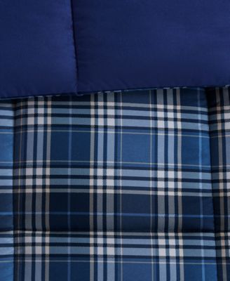Lightweight Reversible Down Alternative Microfiber Comforter, Full/Queen, Exclusively at Macy’s