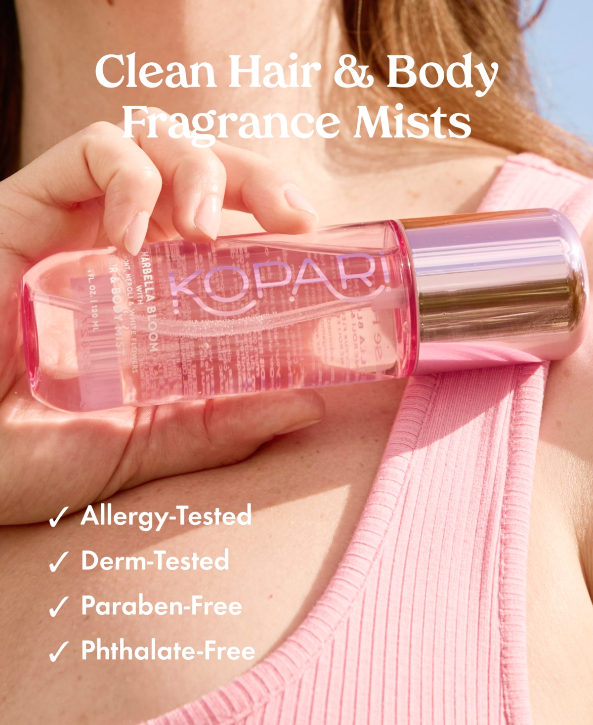 Kopari Beauty Marbella Bloom Hair & Body Mist, 4 oz