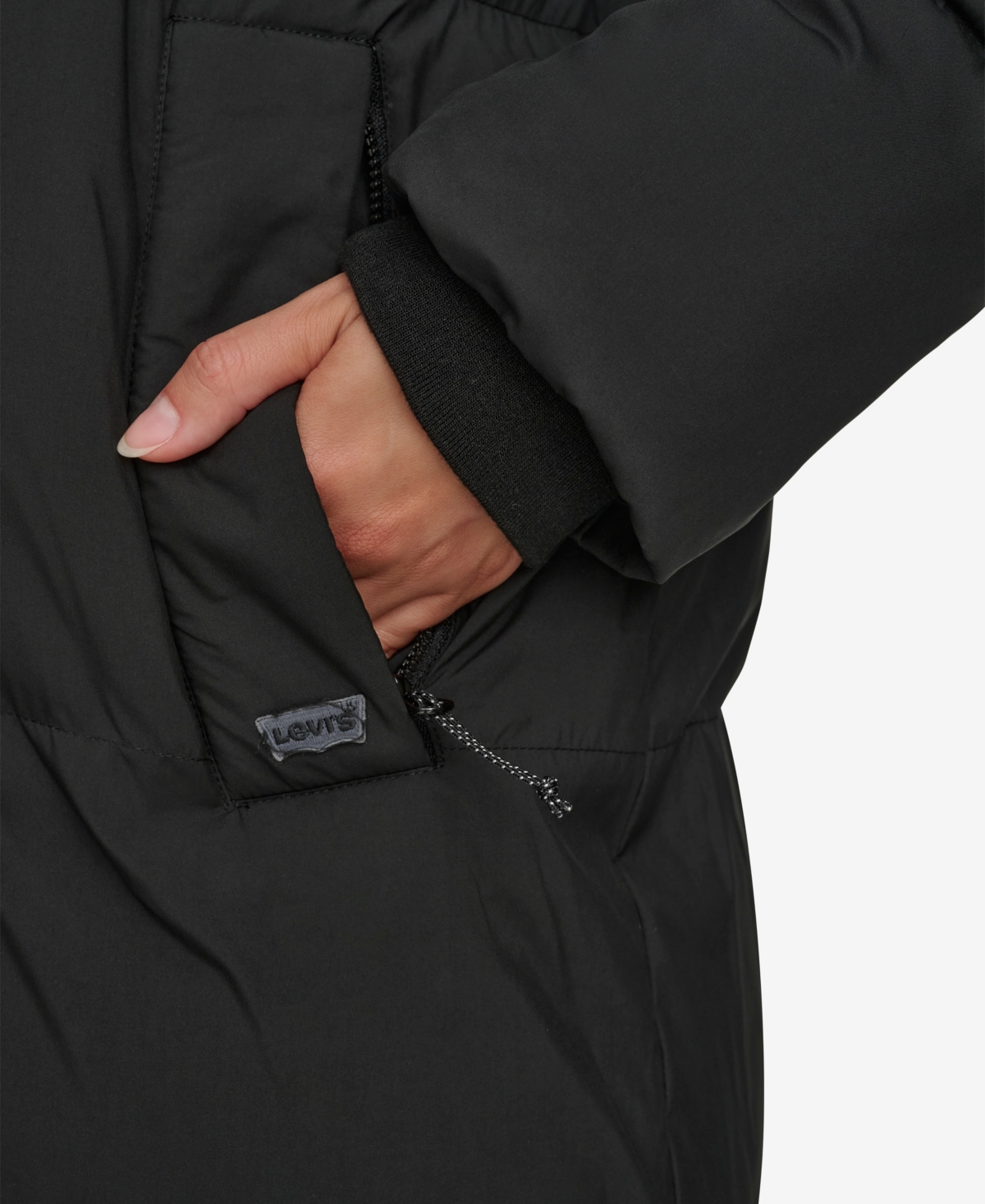 LEVI'S WOMEN'S EXTRA LONG QUILTED PARKA 