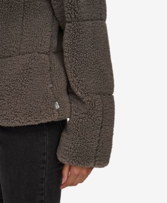 Women's Short Sherpa Teddy Jacket