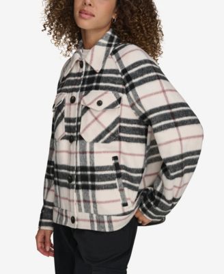 Women's Wool Blend Shirt Jacket