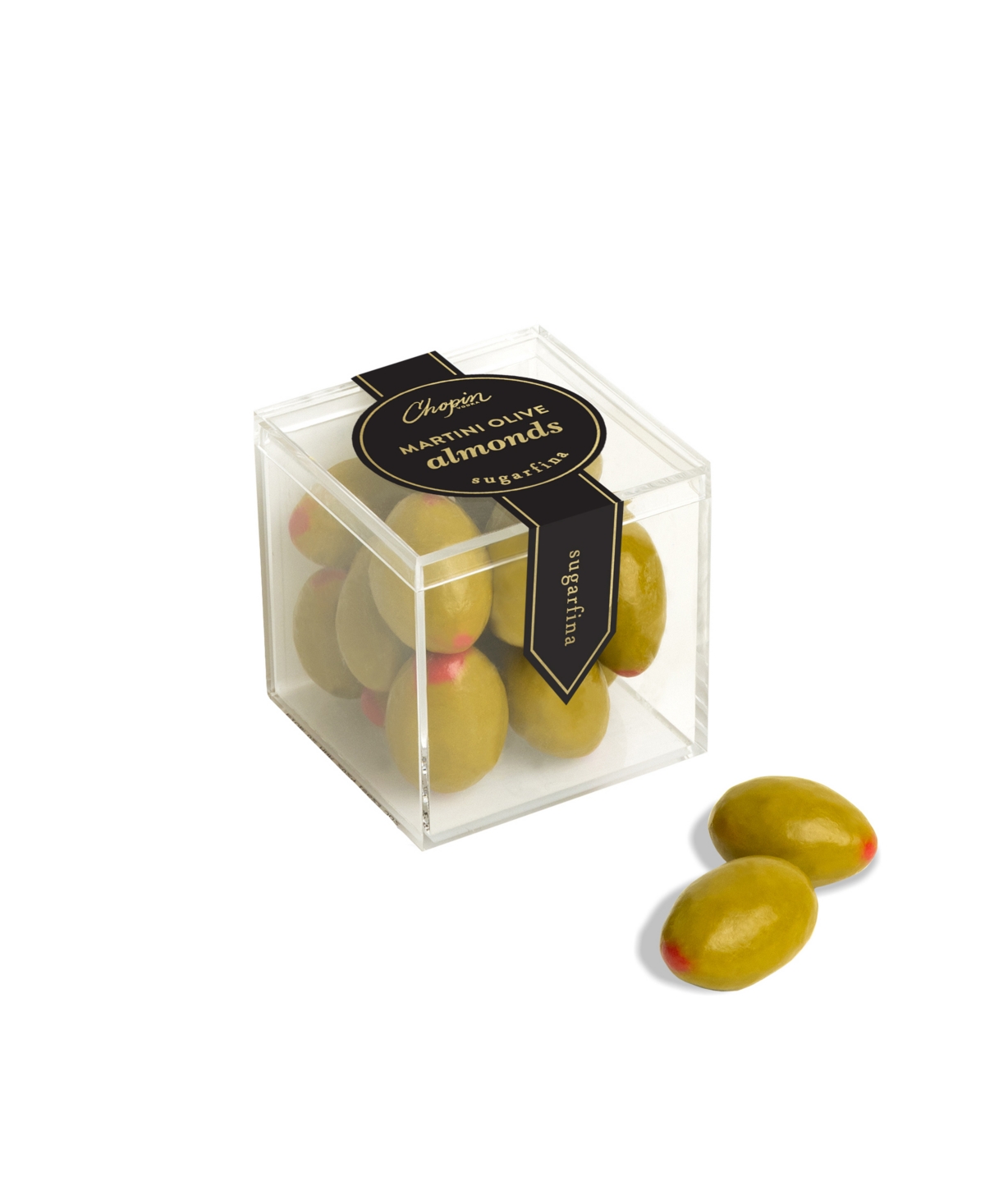 SUGARFINA MARTINI OLIVE CANDY ALMONDS, 3 PIECE