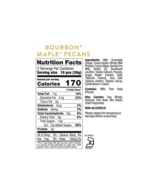 Bourbon Maple Pecans Candy, 3 Piece
