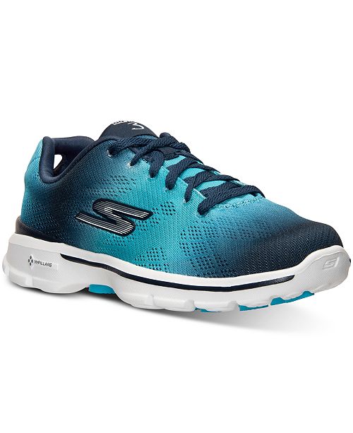 Skechers Women S Gowalk 3 Pulse Walking Sneakers From Finish Line Reviews Finish Line Athletic Sneakers Shoes Macy S