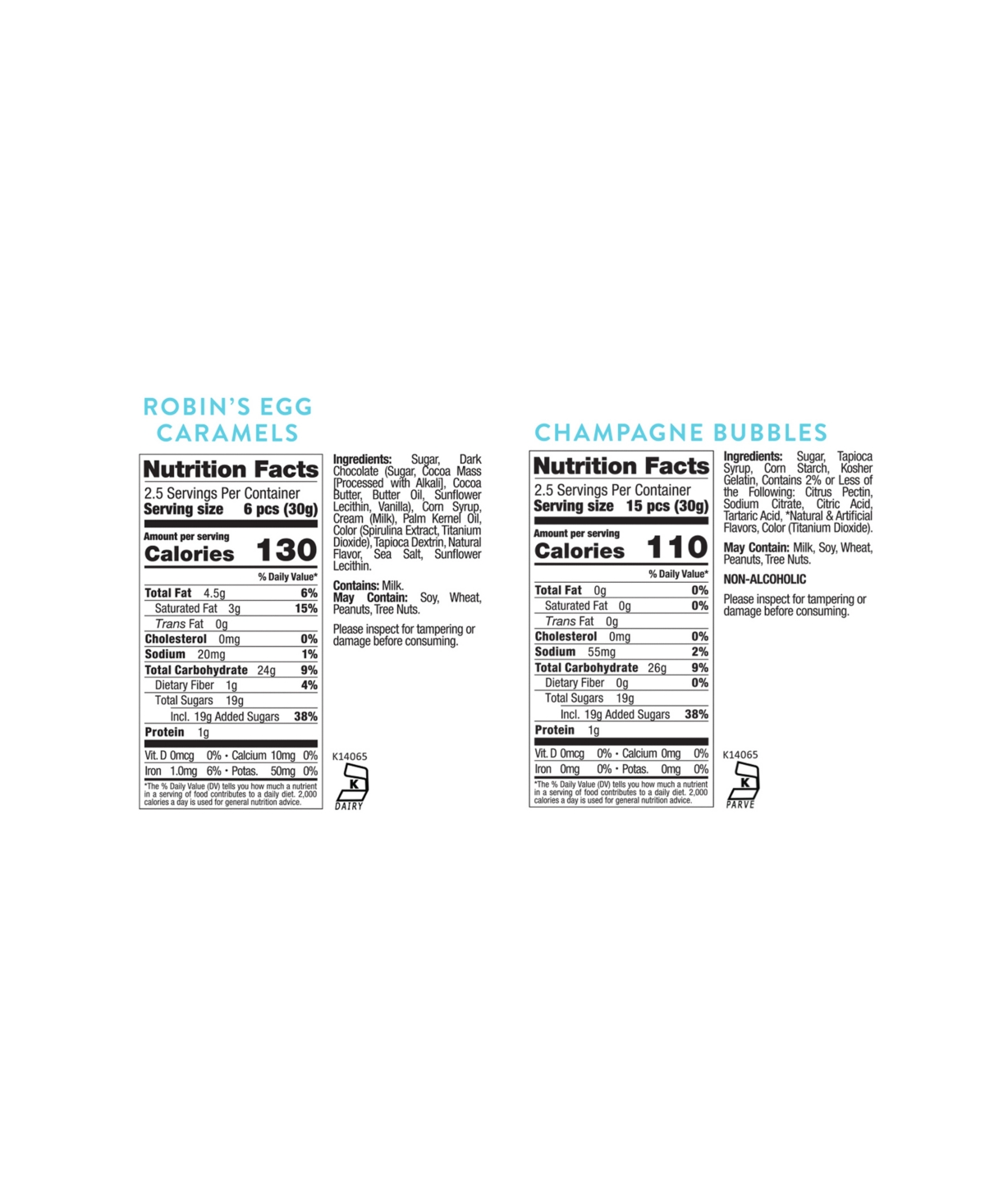 Sugarfina Hanukkah Candy Collection, 3 Pack