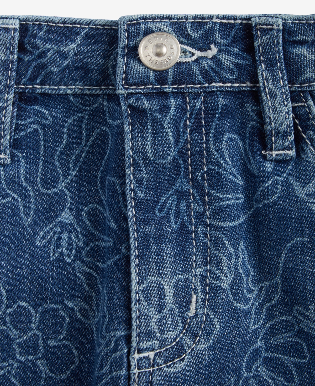 EPIC THREADS TODDLER GIRL HILL PAPERBAG SHORTS, EXCLUSIVELY AT MACY'S 