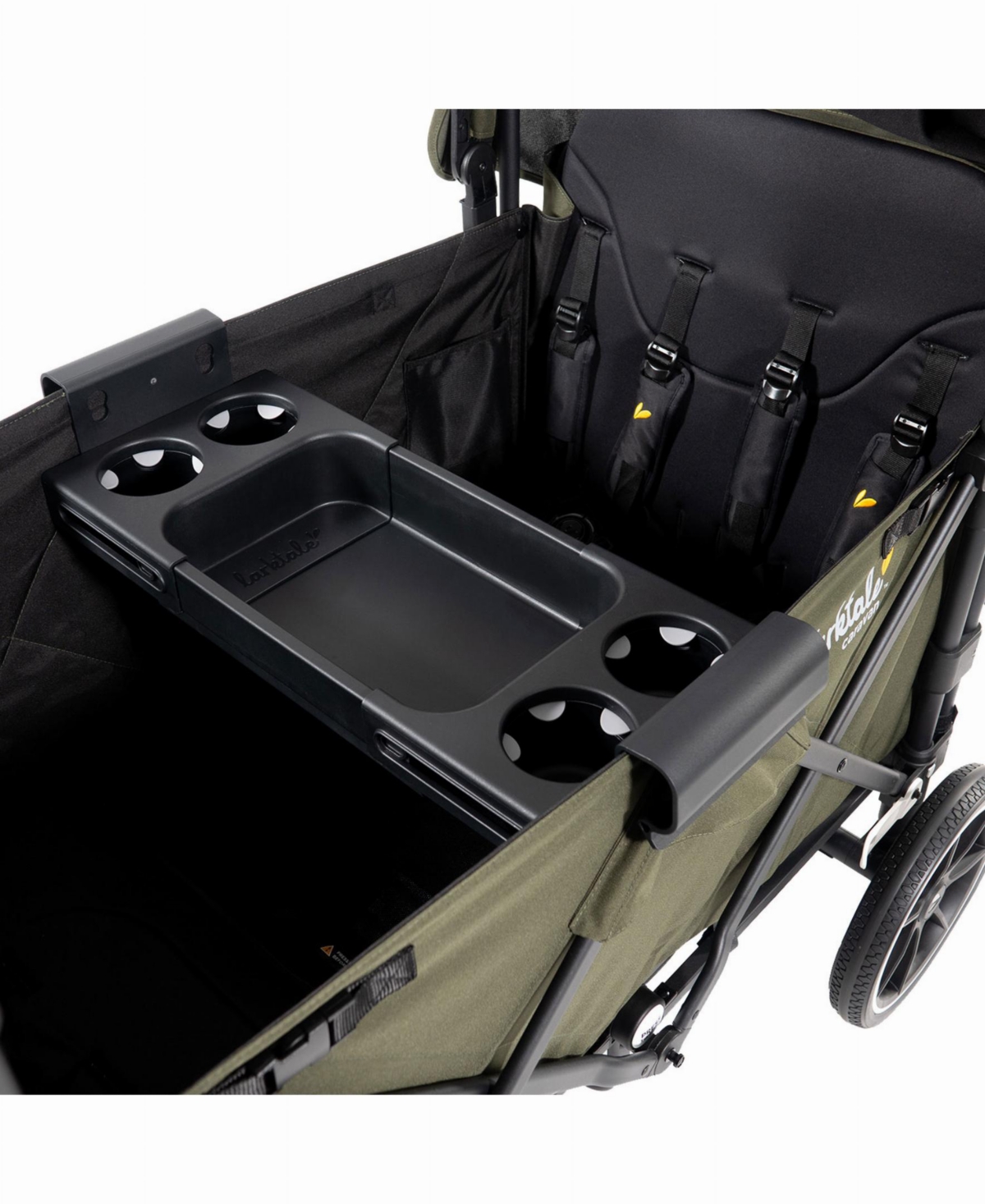 Shop Larktale Stroller/wagon Snack Tray In Black