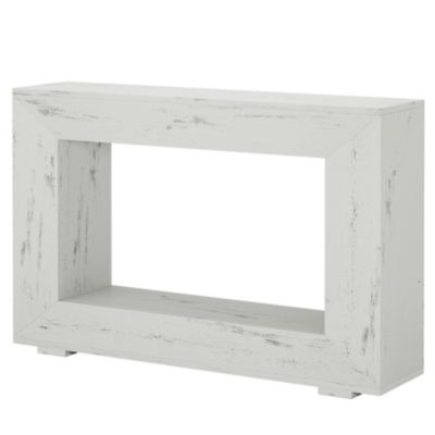 Farmhouse Console Table, 47 Inches Entryway Console Table with Storage, Industrial Hallway Accent Table for Living Room, Entrance