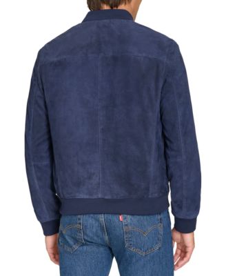 Men's Suede Varsity Jacket