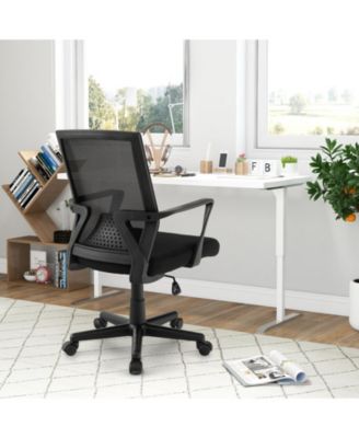 Ergonomic Desk Chair with Lumbar Support and Rocking Function