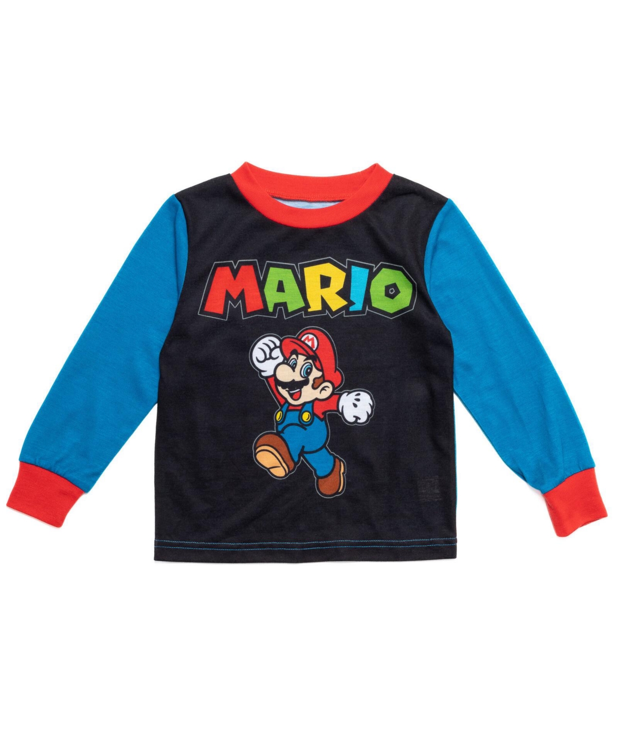 Super Mario Toddler Boys Nintendo Luigi Mario Pajama Shirt and Pants Sleep Set