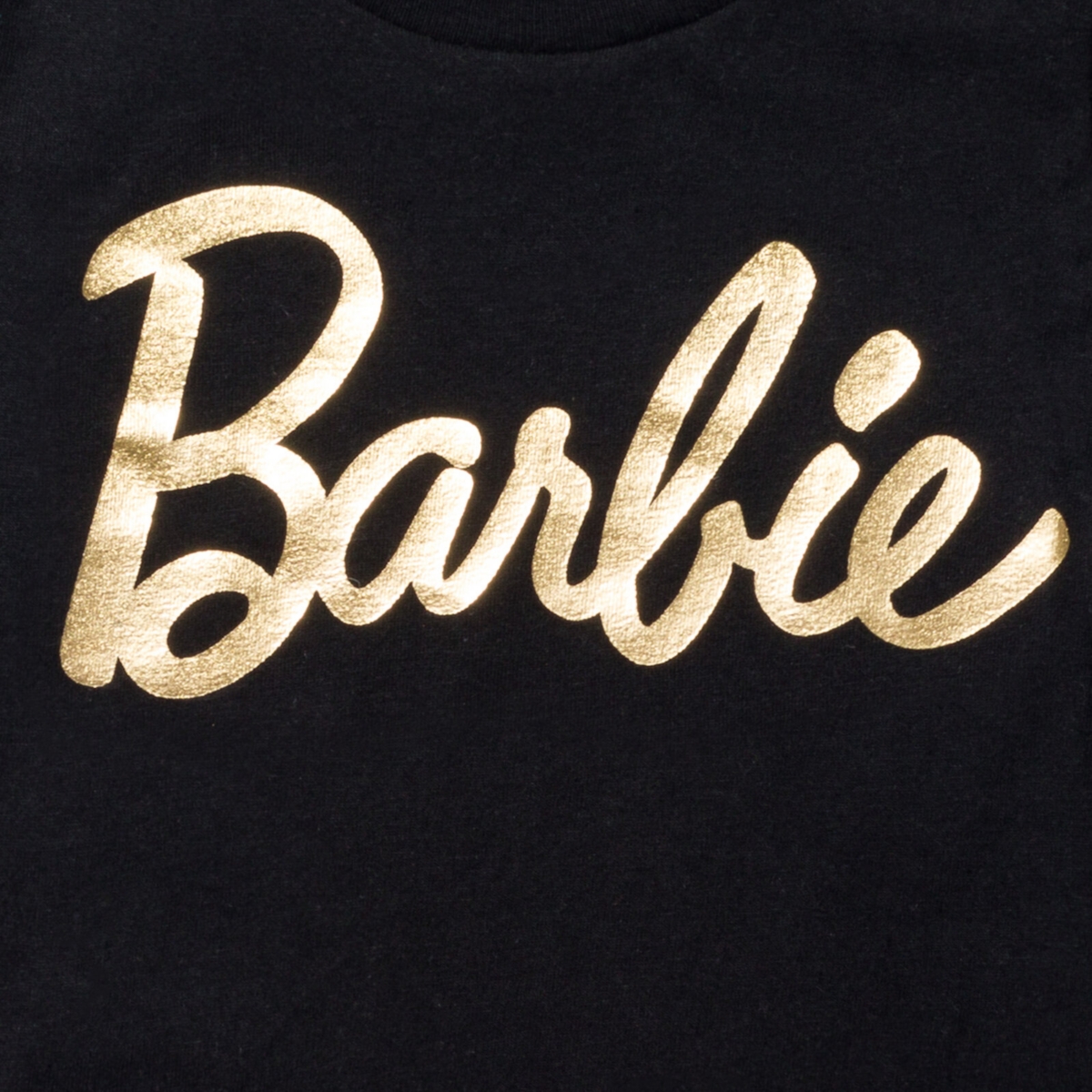 Barbie Toddler Girls Logo Pullover T-Shirt -/ gold