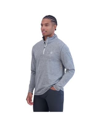 Men's Seamless Knit Quarter Zip Sweatshirt