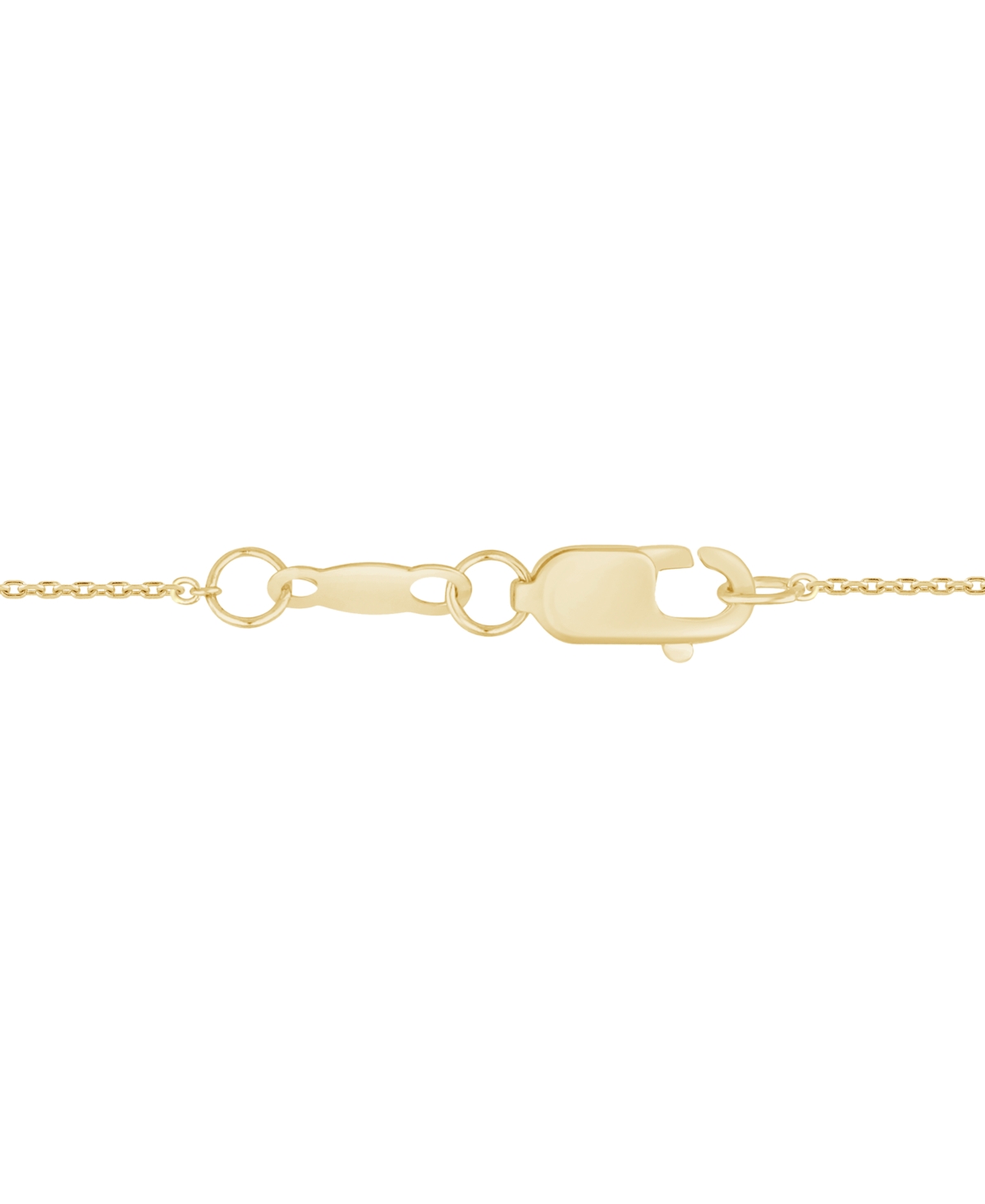 Shop Macy's Diamond Round Halo 18" Pendant Necklace (3/4 Ct. T.w.) In 14k Gold In Yellow Gold