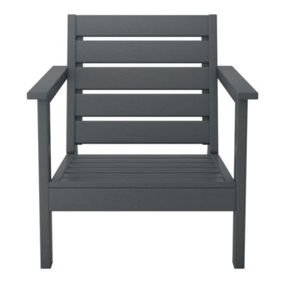 Outdoor Patio HDPE Deep Seating Armchair