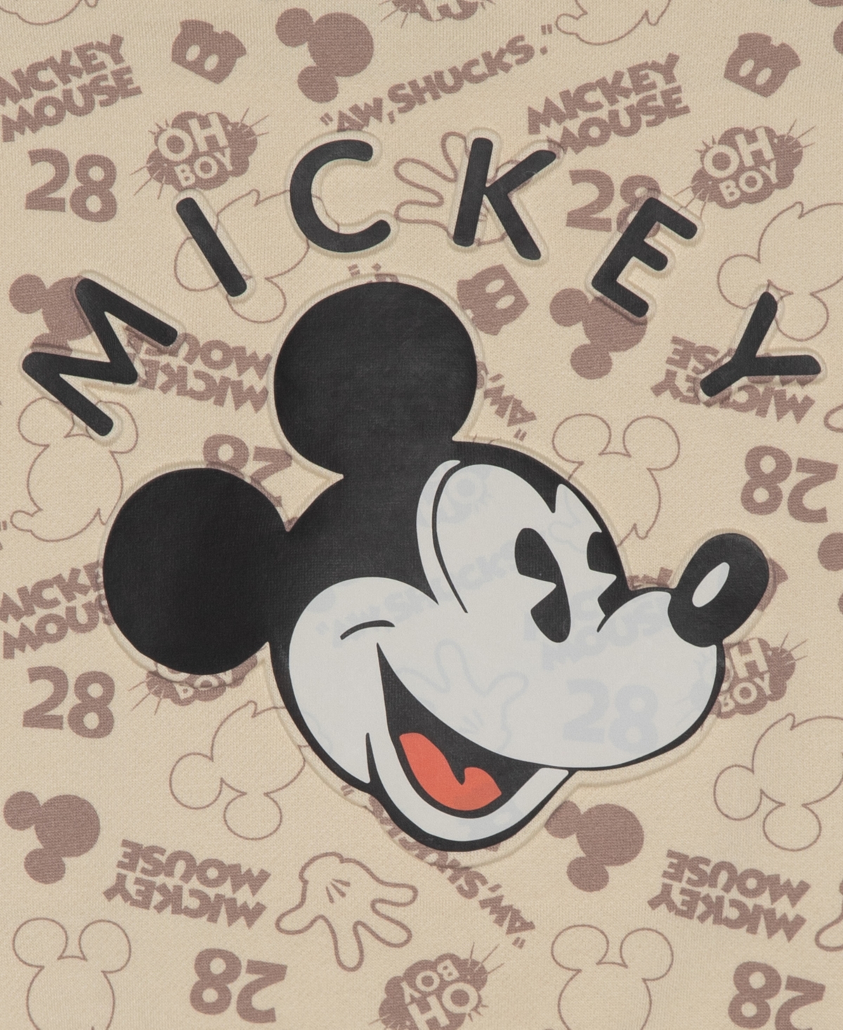 Mickey Mouse Toddler and Little Boys Printed Fleece Sweatshirt