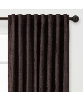 Premium 2-Panel Embossed Textured Curtains