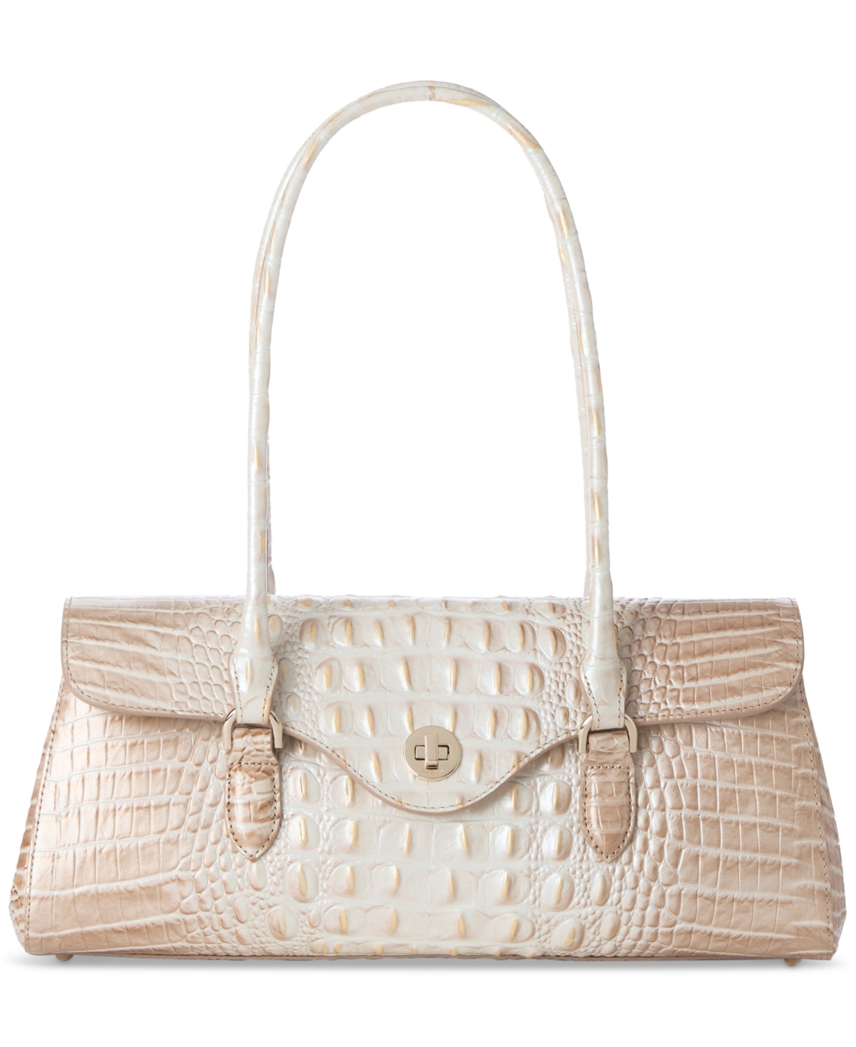 Brahmin Dayan Melbourne Satchel In Contour