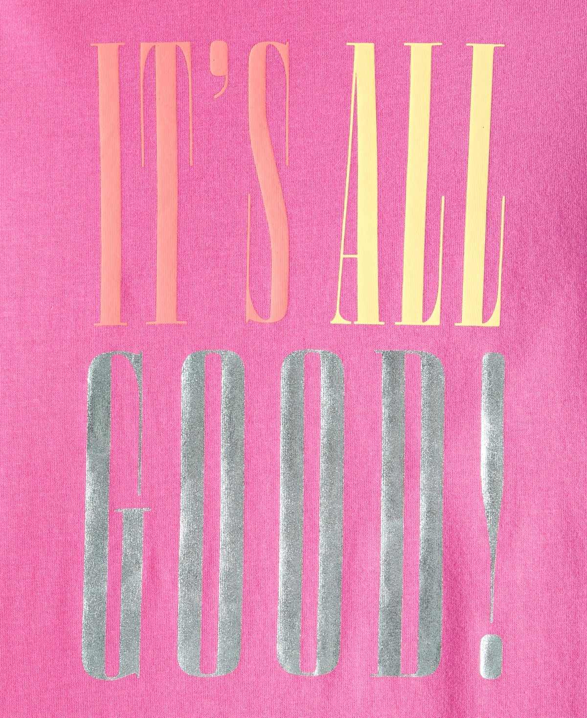 Epic Threads Little & Big Girls It's All Good Graphic Layered-Look T-Shirt, Created for Macy's