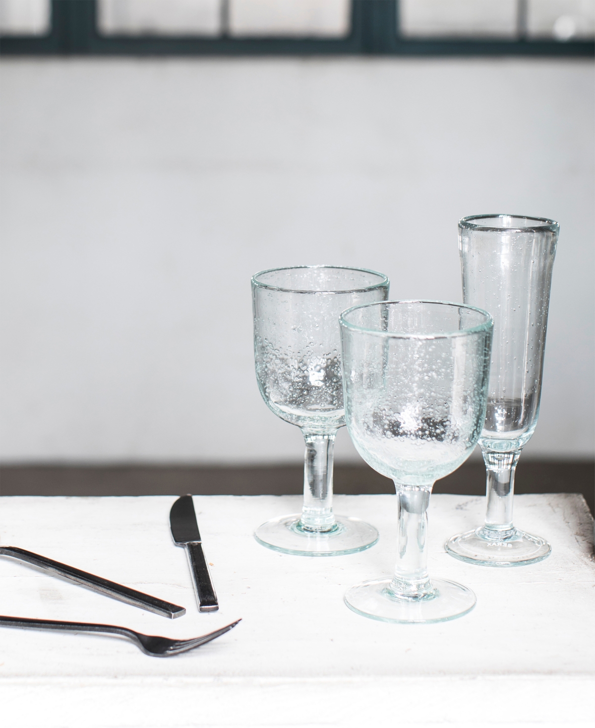 Serax Pure Champagne Glasses, Set Of 4 In Transparen