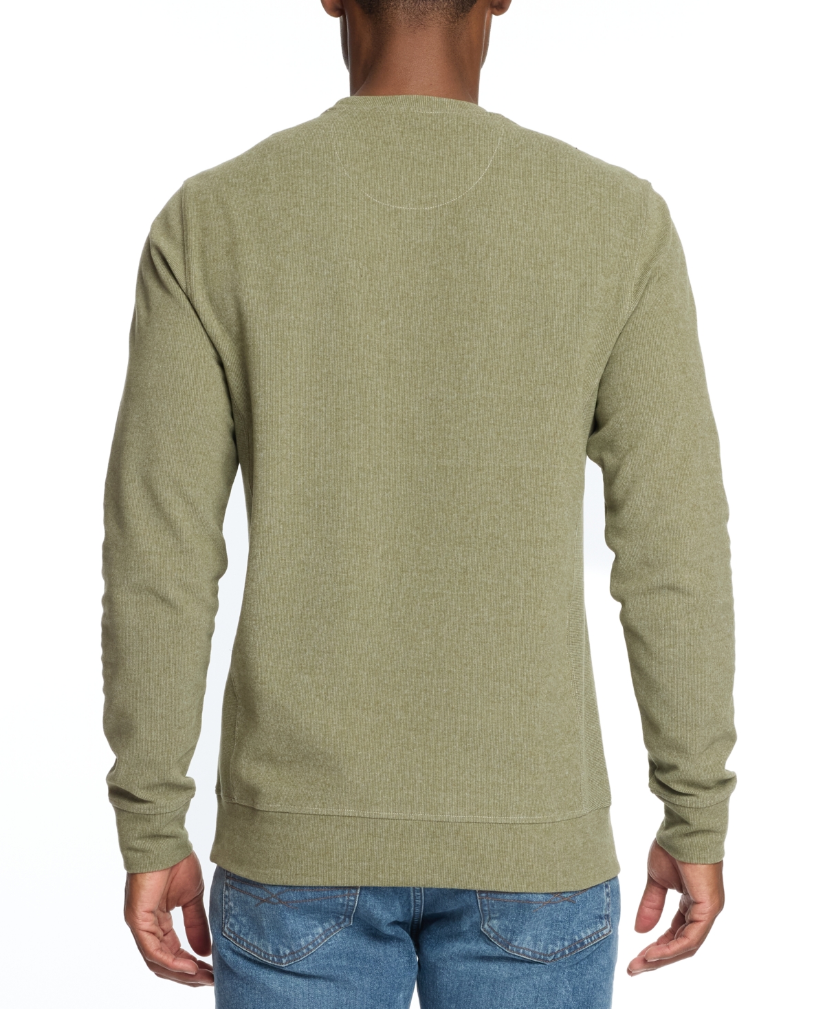 Weatherproof Vintage Men's Corded Crewneck Shirt
