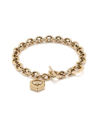 Women's Minima Bee Gold-Plated Toggle Bracelet