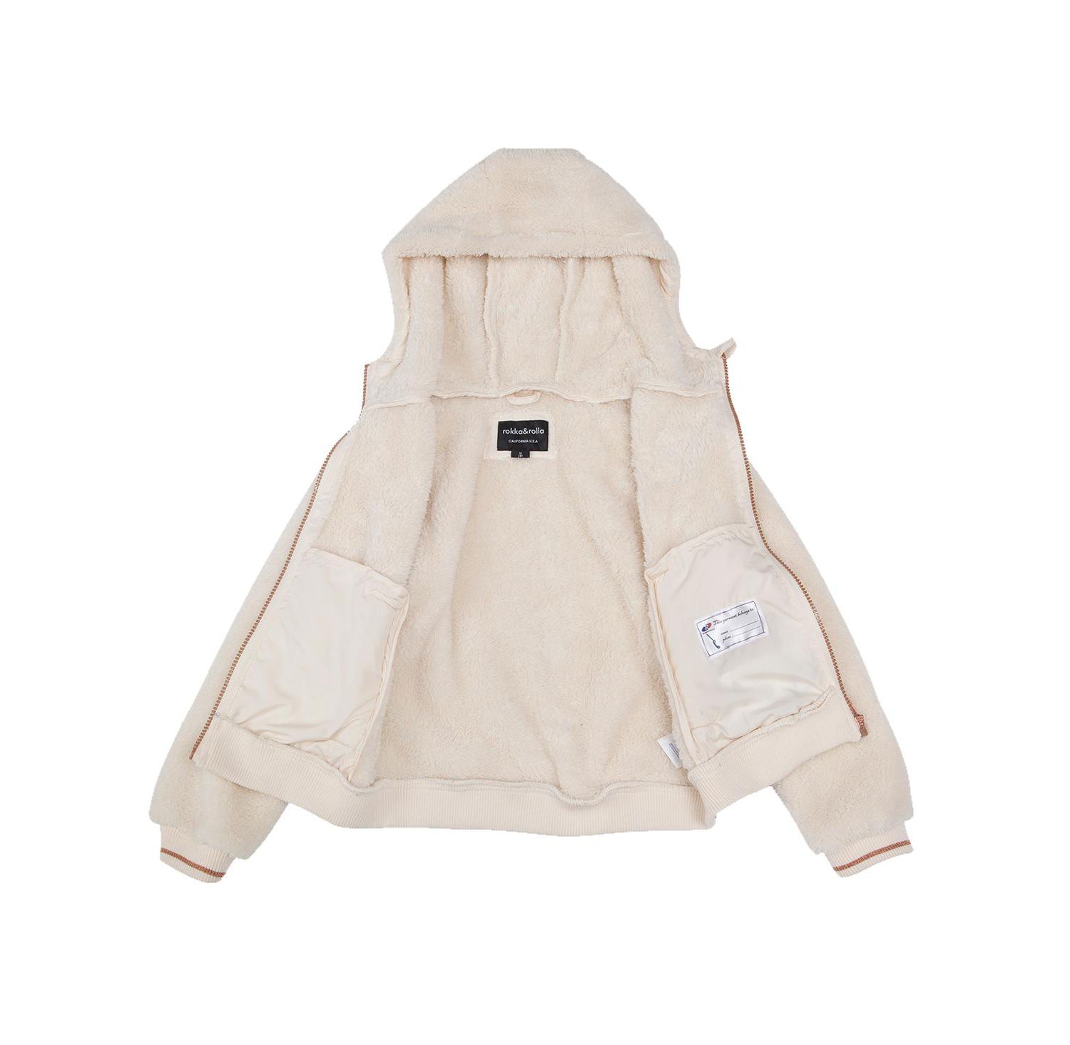 Girls Sherpa Fleece Jacket