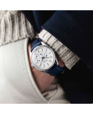 Men's Reserve Automatic Watch with Miyota 9100 and H-Shaped Bracelet