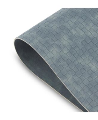 Faux Leather Look, Textured, Reversible, 12"x18", Set of 4 – Outdoor Dining Placemats