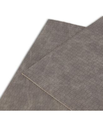 Faux Leather Look, Textured, Reversible, 12"x18", Set of 4 – Outdoor Dining Placemats