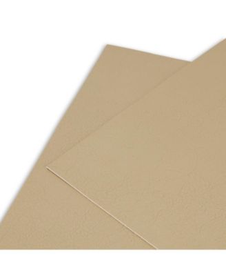 Florence Gold and Silver Reversible Leather Wipe Clean Placemat 12" x 18" Rectangular Placemats Set of 4