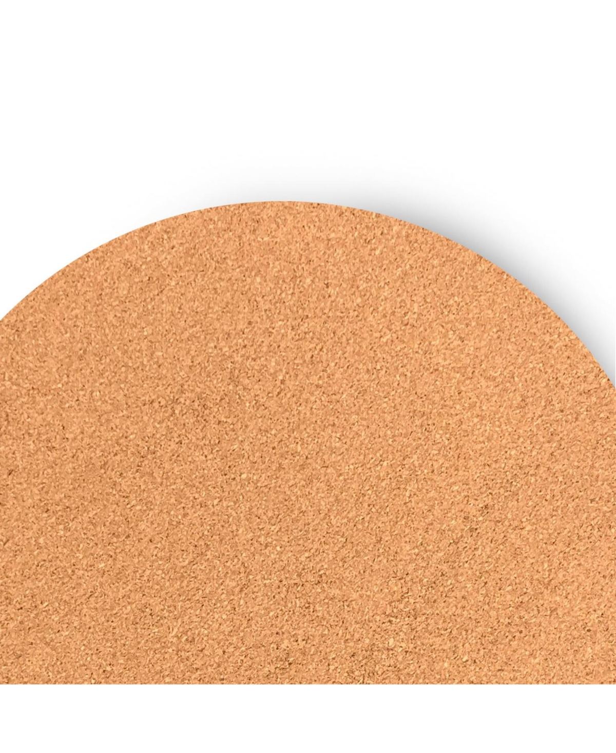 Dainty Home Marble Cork Table Set With 8 Foil Printed Marble Granite Designed Thick Cork Textured Round Placemats and 8 Round Coasters 4