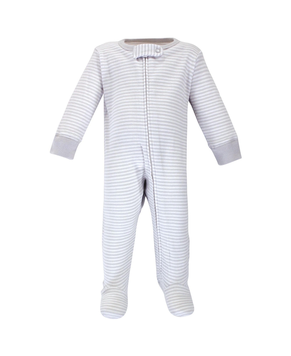 Touched by Nature Baby Boys Baby Organic Cotton Zipper Sleep and Play 3pk,- Truck