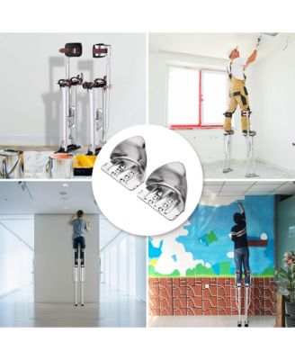 Stilt Heel Bracket Replacement Kit Aluminum Adjustable Part for Painting 1 Pair YES0496