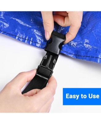 Trampoline Shoe Bag Bounce Accessory Mesh Pocket Adjustable Strap Outdoor Home