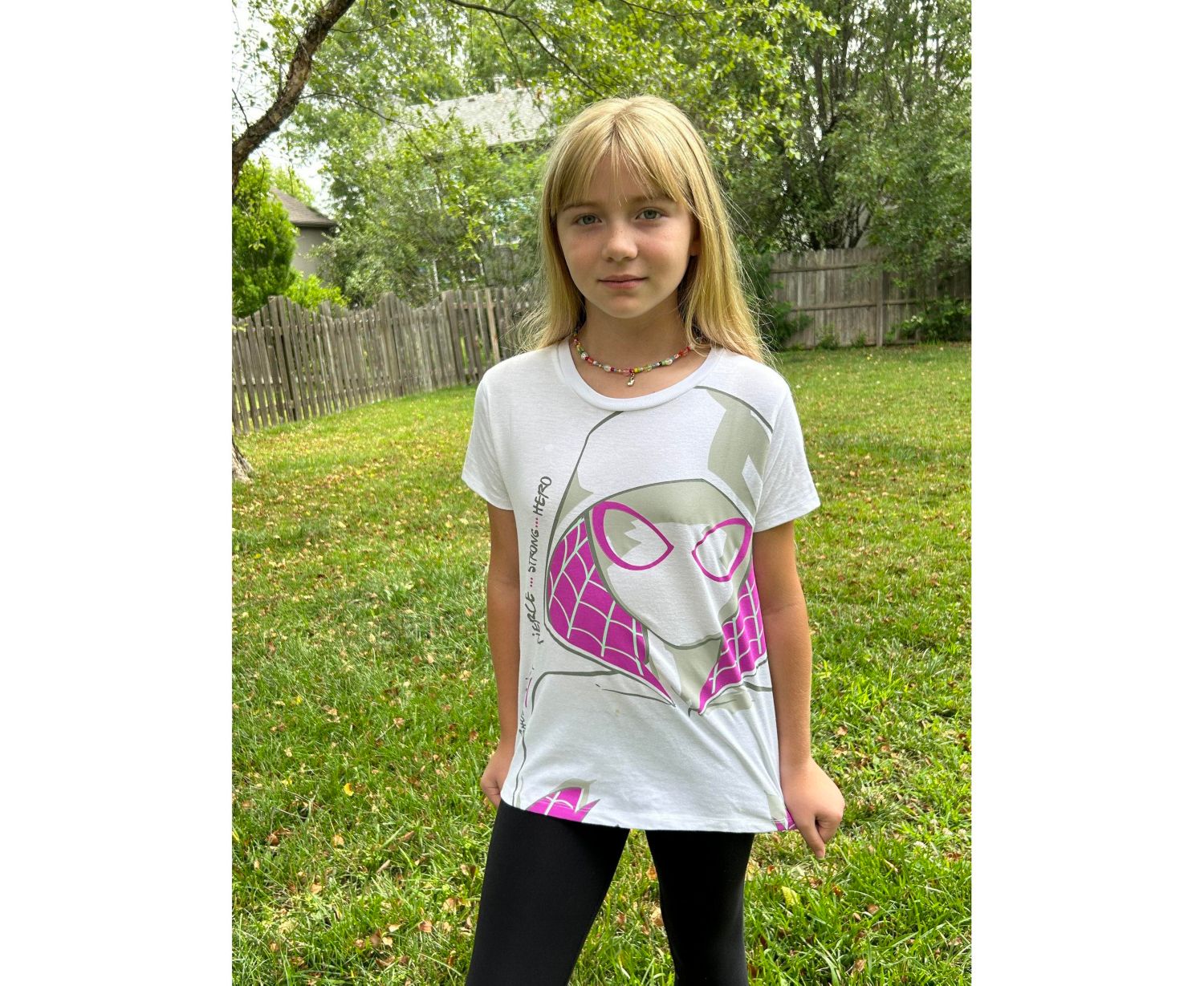 Little Girls Spider-Man Marvel Spider-Gwen Ghost Spider 3 Pack T-Shirts (5-12)