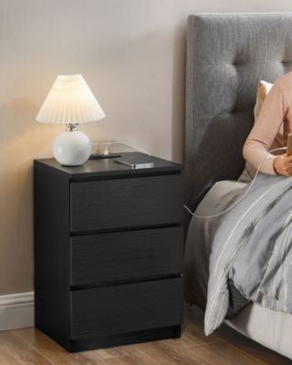 Nightstand with Charging Station for Convenient Power Access and Sleek Design