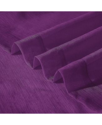 Melrose Semi Sheer Window Panel Set, 110" W x 84" L